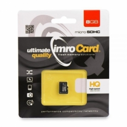 Card MicroSD 8GB Clasa 4 IMRO