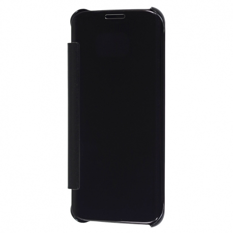 Husa SAMSUNG Galaxy A5 2016 - Flip Wallet Clear (Negru)