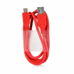 Cablu Date & Incarcare Tip C - USB 3.1 (Rosu)