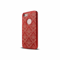 Husa APPLE iPhone 5/5S/SE - Ornament (Rosu)