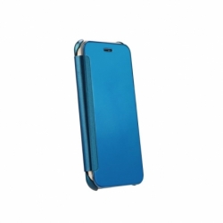 Husa SAMSUNG Galaxy J5 2016 - Flip Wallet Clear (Albastru)