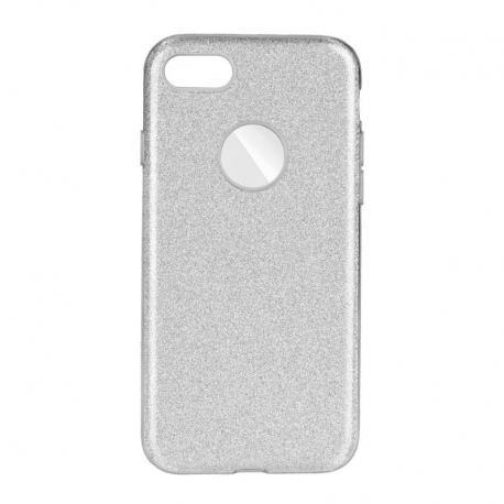 Husa APPLE iPhone 5/5S/SE - Forcell Shining (Argintiu)