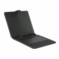 Husa Tableta Universala (9.7") + Tastatura (Negru) TLine