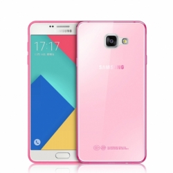 Husa SAMSUNG Galaxy A5 2016 -  Ultra Slim (Roz Transparent)