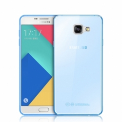 Husa SAMSUNG Galaxy A3 2016 -  Ultra Slim (Albastru Transparent)
