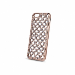 Husa APPLE iPhone 6/6S - Diamond (Roz-Auriu)