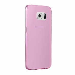 Husa SAMSUNG Galaxy S6 -  Ultra Slim (Roz Transparent)