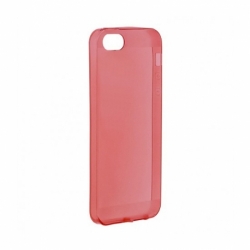 Husa APPLE iPhone 5/5S/SE -  Ultra Slim (Roz Transparent)