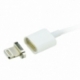 Cablu Date Magnetic APPLE iPhone 5\6\7 (Alb)