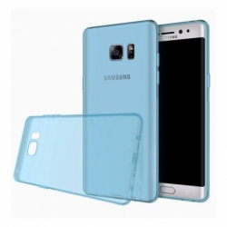 Husa SAMSUNG Galaxy Note 7 / FE -  Ultra Slim (Albastru Transparent)