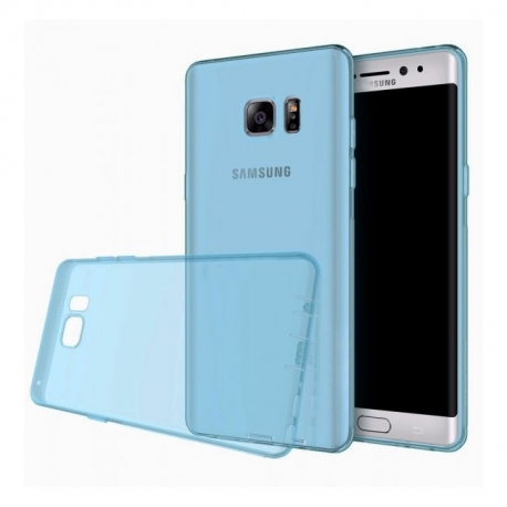 Husa SAMSUNG Galaxy Note 7 / FE -  Ultra Slim (Albastru Transparent)