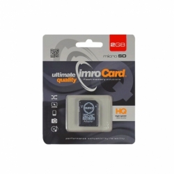 Card MicroSD 2GB + Adaptor Clasa 4 IMRO