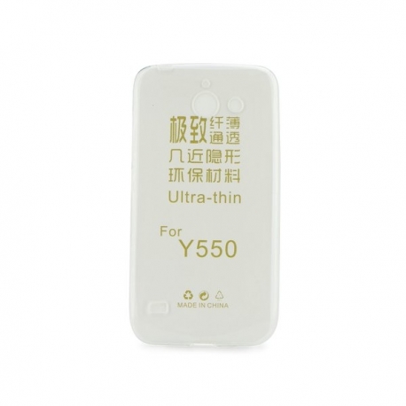 Husa HUAWEI Ascend Y550 -  Ultra Slim (Auriu Transparent)
