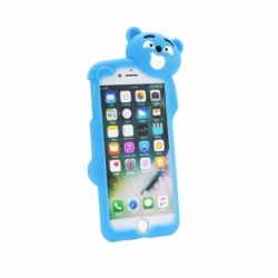 Husa APPLE iPhone 5/5S/SE - 3D (Urs Albastru)