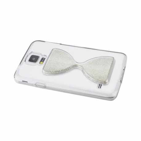 Husa APPLE iPhone 5/5S/SE - 3D (Clepsidra Argintiu)