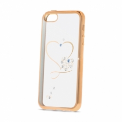 Husa APPLE iPhone 6/6S -  Beeyo Heart (Auriu)