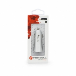 Incarcator Auto 2A Fast Charge - Doar Priza (Alb) Forcell
