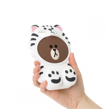 Husa APPLE iPhone 5/5S/SE - 3D (Zebra Bear)