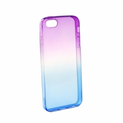 Husa APPLE iPhone 5/5S/SE - Ombre (Violet&Albastru)