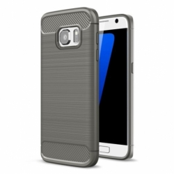 Husa SAMSUNG Galaxy S6 Edge - Carbon (Gri) Forcell