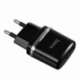 Incarcator 2.4A cu 2 Porturi USB + Cablu MicroUSB (Negru) C12 HOCO