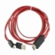 Cablu HDMI USB & MicroUSB MHL TV FullHD