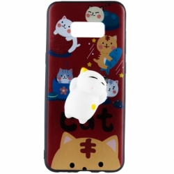 Husa APPLE iPhone 5/5S/SE - 4D Squishy (Cats in Hell)