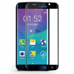 Folie de Sticla Full Face SAMSUNG Galaxy S6 Edge Plus (Negru)