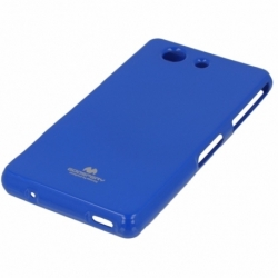 Husa APPLE iPhone 4/4S - Jelly Mercury (Albastru)