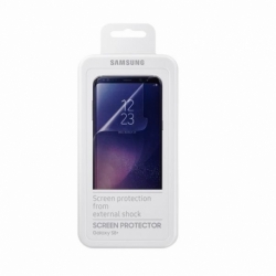 Folie de Protectie Full Cover Originala SAMSUNG Galaxy S8 Plus (Transparent) - 2 buc.