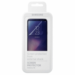 Folie de Protectie Full Cover Originala SAMSUNG Galaxy S8 (Transparent) - 2 buc.