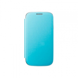 Husa SAMSUNG Galaxy S Duos S7562 - Flip Cover (Albastru)