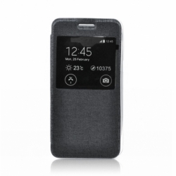 Husa HTC M9 - S-View (Negru)