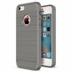 Husa APPLE iPhone 5/5S/SE - Carbon (Gri) Forcell