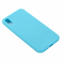 Husa APPLE iPhone X - Forcell Soft (Albastru Deschis)