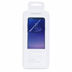 Folie de Protectie Full Cover Originala SAMSUNG Galaxy S9 Plus (Transparent) - 2 buc.