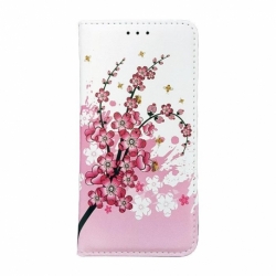 Husa SAMSUNG Galaxy A5 2018 / A8 2018 - Decor Book (Pink Flowers)