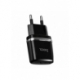 Incarcator 2.4A cu 2 Porturi USB + Cablu Tip C (Negru) C12 HOCO