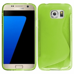 Husa SAMSUNG Galaxy S7 Edge - S-Line (Verde)