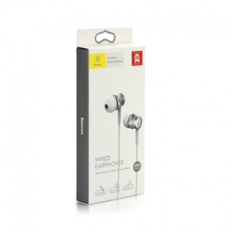 Casti Audio cu Microfon (Argintiu) BASEUS Lark Series
