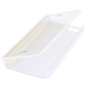 Husa APPLE iPhone 5/5S/SE - Flip Cover Clear (Transparent&Alb)