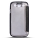 Husa SAMSUNG Galaxy S3 - Flip Cover Clear (Transparent&Negru)