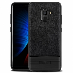 Husa SAMSUNG Galaxy A8 Plus 2018 - Carbon Rugged (Negru)