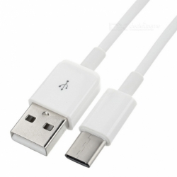 Cablu Date & Incarcare Tip C - USB 3.1 (Alb)