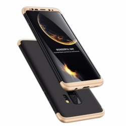 Husa SAMSUNG Galaxy S9 Plus - 360 Grade (Negru cu Auriu)