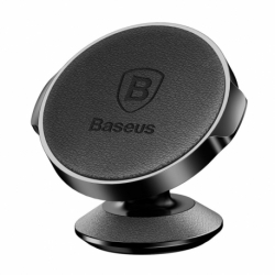 Suport Auto Universal Magnetic Piele (Negru) BASEUS