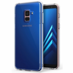 Husa SAMSUNG Galaxy A6 2018 - Jelly Clear (Transparent) Anti-Ingalbenire