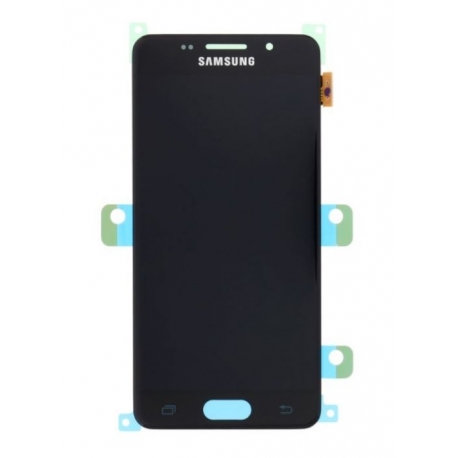 Display LCD Original + Touchscreen pentru SAMSUNG Galaxy A3 2016 (Negru)