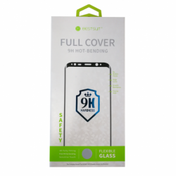 Folie 5D Flexibila SAMSUNG Galaxy S9 (Negru) Nano Full Glue BESTSUIT