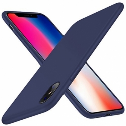 Husa APPLE iPhone XS Max - Ultra Slim Mat (Bleumarin)